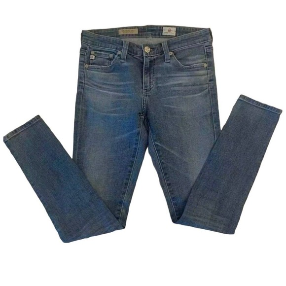 AG Adriano Goldschmied Denim The Legging Super Skinny Ankle size 26R - Picture 1 of 4